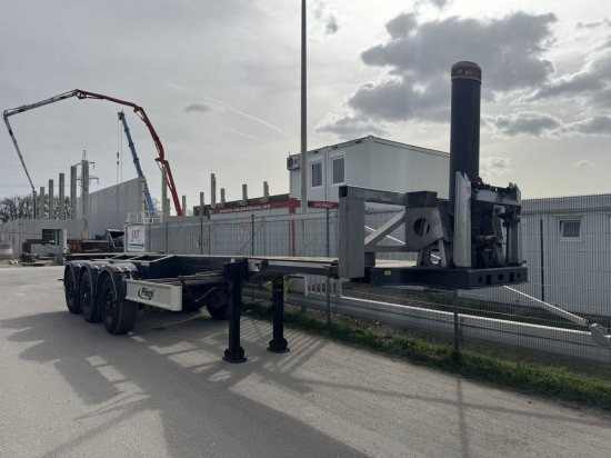 FLIEGL 30 ft Container Kippchassis ,Alufelgen - Portacontenedore/ Intercambiable semirremolque: foto 3 FLIEGL 30 ft Container Kippchassis ,Alufelgen - Portacontenedore/ Intercambiable semirremolque: foto 3