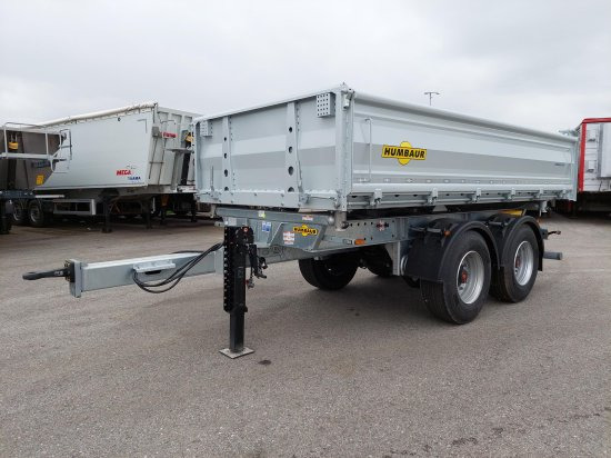 HUMBAUR HTK195024 Tandem 3-Seitenkipper Verzinkt, SAF-Achsen, - Volquete remolque: foto 1 HUMBAUR HTK195024 Tandem 3-Seitenkipper Verzinkt, SAF-Achsen, - Volquete remolque: foto 1