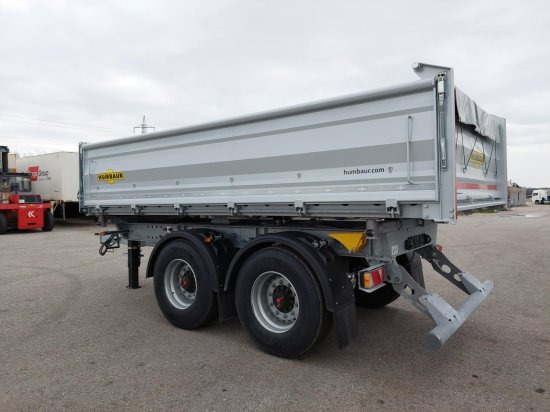 HUMBAUR HTK195024 Tandem 3-Seitenkipper Verzinkt, SAF-Achsen, Rollplane, - Volquete remolque: foto 4 HUMBAUR HTK195024 Tandem 3-Seitenkipper Verzinkt, SAF-Achsen, Rollplane, - Volquete remolque: foto 4