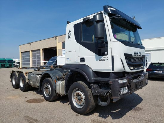 Iveco 8x4 Meiller Abroller, Automatik, E6, Retarder, - Multibasculante camión, Camión grúa: foto 3 Iveco 8x4 Meiller Abroller, Automatik, E6, Retarder, - Multibasculante camión, Camión grúa: foto 3