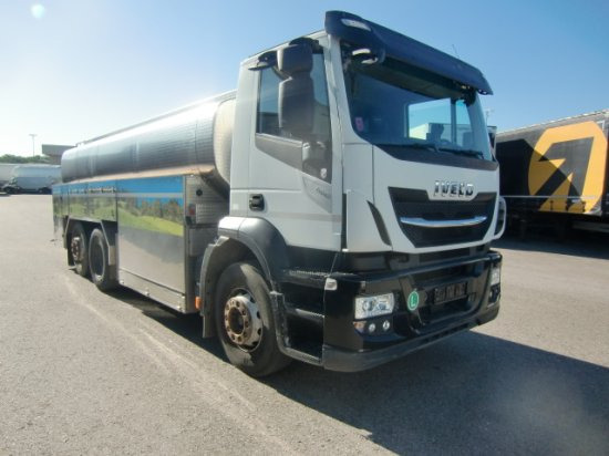 Iveco Stralis AD 260 SYS Milchtankwagen, Tankaufbau, ,Lenkachse + Liftachse, Retarder, 3 Kammern zu 5300l - Cisterna camión: foto 3 Iveco Stralis AD 260 SYS Milchtankwagen, Tankaufbau, ,Lenkachse + Liftachse, Retarder, 3 Kammern zu 5300l - Cisterna camión: foto 3
