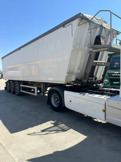 Kempf SKM 39 Alu-Kastenmulde 55m³ Rollplane - Volquete semirremolque: foto 2 Kempf SKM 39 Alu-Kastenmulde 55m³ Rollplane - Volquete semirremolque: foto 2