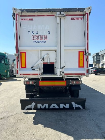 Kempf SKM 39 Alu-Kastenmulde 55m³ Rollplane - Volquete semirremolque: foto 4 Kempf SKM 39 Alu-Kastenmulde 55m³ Rollplane - Volquete semirremolque: foto 4