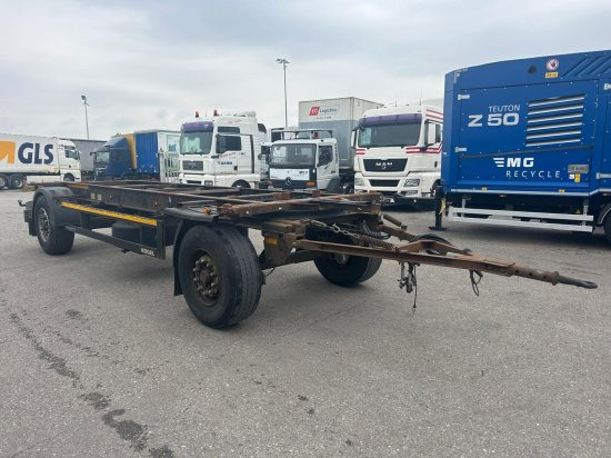 Kögel AW18, BDF-Lafette, BPW-Achsen - Portacontenedore/ Intercambiable remolque: foto 1 Kögel AW18, BDF-Lafette, BPW-Achsen - Portacontenedore/ Intercambiable remolque: foto 1