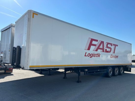 Caja cerrada semirremolque Kögel S24-3 Kofferauflieger, Liftachse: foto 1