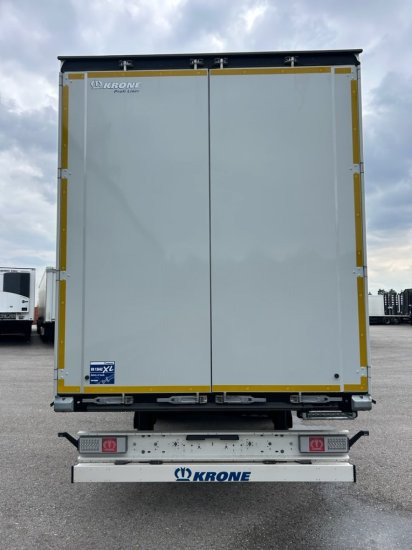 Krone 1-achs Auflieger, Heckabstützung XL Zertifikat, Edscha-Verdeck, - Semirremolque lona: foto 5 Krone 1-achs Auflieger, Heckabstützung XL Zertifikat, Edscha-Verdeck, - Semirremolque lona: foto 5