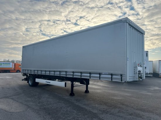 Krone City Liner Profi, 1-Achs- Zwangsgelenkt, Dhollandia LBW 2000kg, - Semirremolque lona: foto 3 Krone City Liner Profi, 1-Achs- Zwangsgelenkt, Dhollandia LBW 2000kg, - Semirremolque lona: foto 3