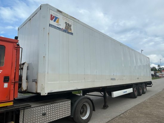 Krone SD-K Kofferauflieger, Liftachse, SAF - Caja cerrada semirremolque: foto 1 Krone SD-K Kofferauflieger, Liftachse, SAF - Caja cerrada semirremolque: foto 1