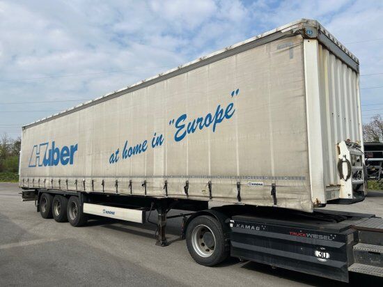 Krone SD Tautliner, Edscha-Verdeck, BPW-Achsen, Coil-Mulde - Semirremolque lona: foto 4 Krone SD Tautliner, Edscha-Verdeck, BPW-Achsen, Coil-Mulde - Semirremolque lona: foto 4