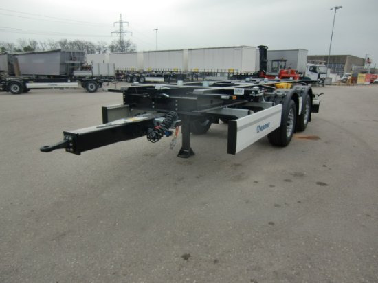Krone ZZ/DC07 Tandem Lafette, Standard, BPW-Achsen, Heckabstützung - Portacontenedore/ Intercambiable remolque: foto 3 Krone ZZ/DC07 Tandem Lafette, Standard, BPW-Achsen, Heckabstützung - Portacontenedore/ Intercambiable remolque: foto 3