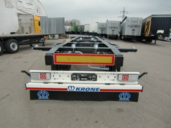 Krone ZZ/DC07 Tandem Lafette, Standard, BPW-Achsen, Heckabstützung - Portacontenedore/ Intercambiable remolque: foto 5 Krone ZZ/DC07 Tandem Lafette, Standard, BPW-Achsen, Heckabstützung - Portacontenedore/ Intercambiable remolque: foto 5