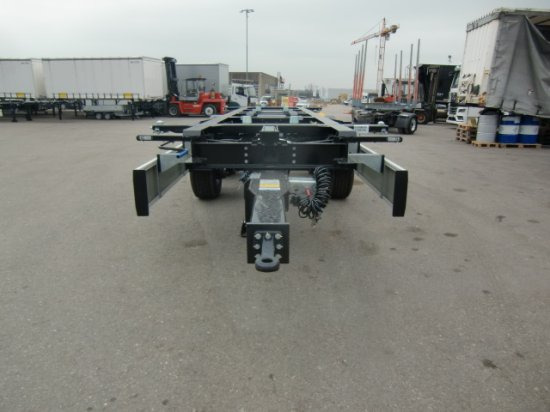 Krone ZZ/DC07 Tandem Lafette, Standard, BPW-Achsen, Heckabstützung - Portacontenedore/ Intercambiable remolque: foto 2 Krone ZZ/DC07 Tandem Lafette, Standard, BPW-Achsen, Heckabstützung - Portacontenedore/ Intercambiable remolque: foto 2