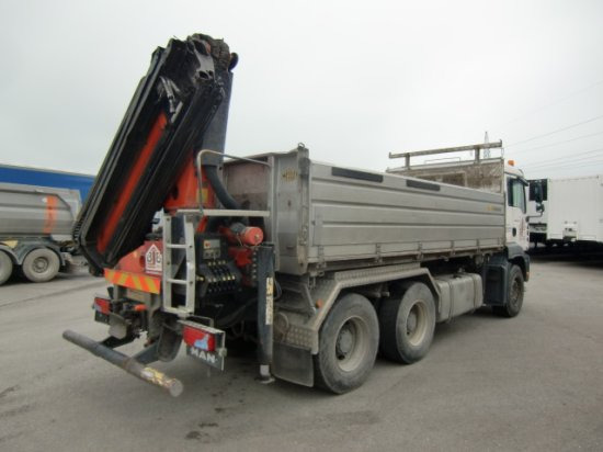 MAN TGA 33.430 6x4 Kipper, Manuel, E4 Palfinger Blatt-Blatt - Volquete camión: foto 4 MAN TGA 33.430 6x4 Kipper, Manuel, E4 Palfinger Blatt-Blatt - Volquete camión: foto 4