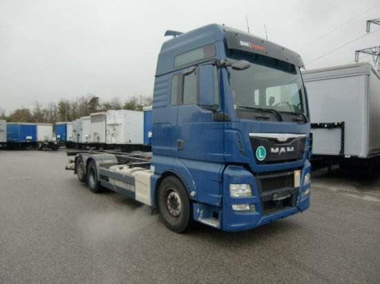 MAN TGX 26.440 BDF, XXL, Retarder, Automatik, E6, Liftachse, - Portacontenedore/ Intercambiable camión: foto 3 MAN TGX 26.440 BDF, XXL, Retarder, Automatik, E6, Liftachse, - Portacontenedore/ Intercambiable camión: foto 3