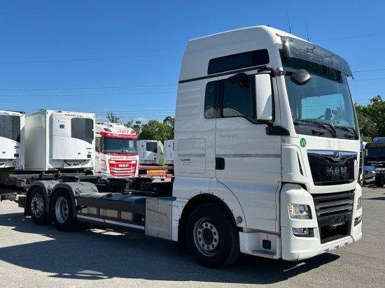 MAN TGX 26.470 XXL, 6x2, Liftachse, EURO6, Intarder, - Portacontenedore/ Intercambiable camión: foto 3 MAN TGX 26.470 XXL, 6x2, Liftachse, EURO6, Intarder, - Portacontenedore/ Intercambiable camión: foto 3