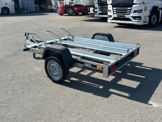 Martz GP 1 R, Motorrad-Transporter, Verzinkt, Meher-Achsen, - Remolque para moto: foto 4 Martz GP 1 R, Motorrad-Transporter, Verzinkt, Meher-Achsen, - Remolque para moto: foto 4