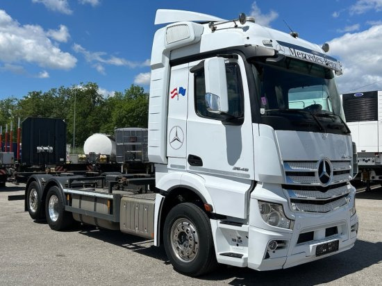 Mercedes-Benz Actros 2545 6x2 BDF E6, Retarder, Alufelgen - Portacontenedore/ Intercambiable camión: foto 3 Mercedes-Benz Actros 2545 6x2 BDF E6, Retarder, Alufelgen - Portacontenedore/ Intercambiable camión: foto 3