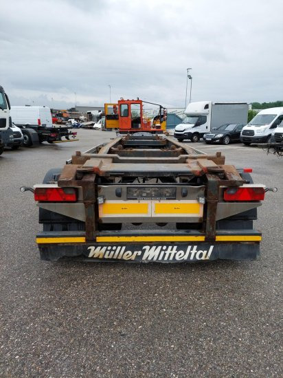 Müller-Mitteltal ,Abrollanhänger - Remolque multilift/ Portacontenedores de cadenas: foto 3 Müller-Mitteltal ,Abrollanhänger - Remolque multilift/ Portacontenedores de cadenas: foto 3