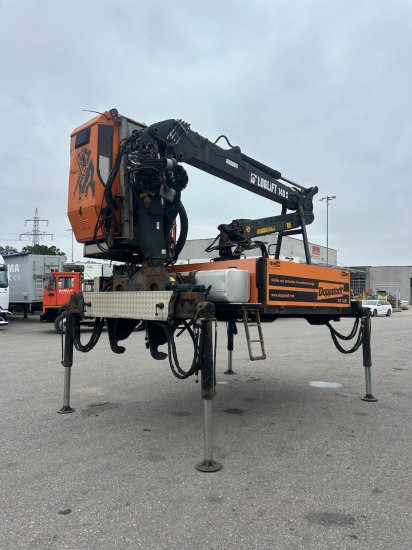 Plateau-Wechselpritsche mit Loglift 140S inkl. Rotator und Greifer - Carrocería abierta: foto 4 Plateau-Wechselpritsche mit Loglift 140S inkl. Rotator und Greifer - Carrocería abierta: foto 4