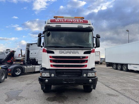 Scania G490 6X6 Blatt-Blatt Penz Kran 12.Z8.70 - Camión forestal: foto 2 Scania G490 6X6 Blatt-Blatt Penz Kran 12.Z8.70 - Camión forestal: foto 2