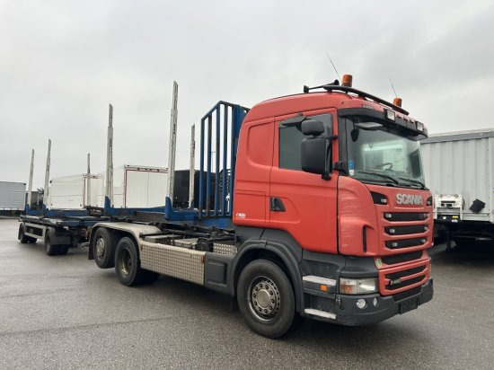 Scania R440 6x2 Abroller, Schalter ,Retarder, E5, lenk,lift Hyva Lift, OHNE AUFBAU - Multibasculante camión, Camión grúa: foto 1 Scania R440 6x2 Abroller, Schalter ,Retarder, E5, lenk,lift Hyva Lift, OHNE AUFBAU - Multibasculante camión, Camión grúa: foto 1