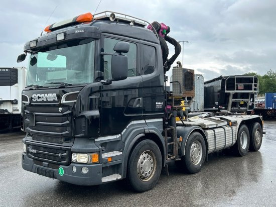 Scania R560 8x2, Schrottkran, E5, Lenk-Lift-Achse - Multibasculante camión, Camión grúa: foto 3 Scania R560 8x2, Schrottkran, E5, Lenk-Lift-Achse - Multibasculante camión, Camión grúa: foto 3