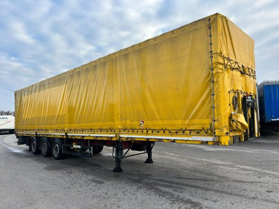 Schwarzmüller Spezialauflieger Schräglader, Coilmulde, Liftachse,  Edscha-Verdeck, - Semirremolque lona: foto 3 Schwarzmüller Spezialauflieger Schräglader, Coilmulde, Liftachse,  Edscha-Verdeck, - Semirremolque lona: foto 3