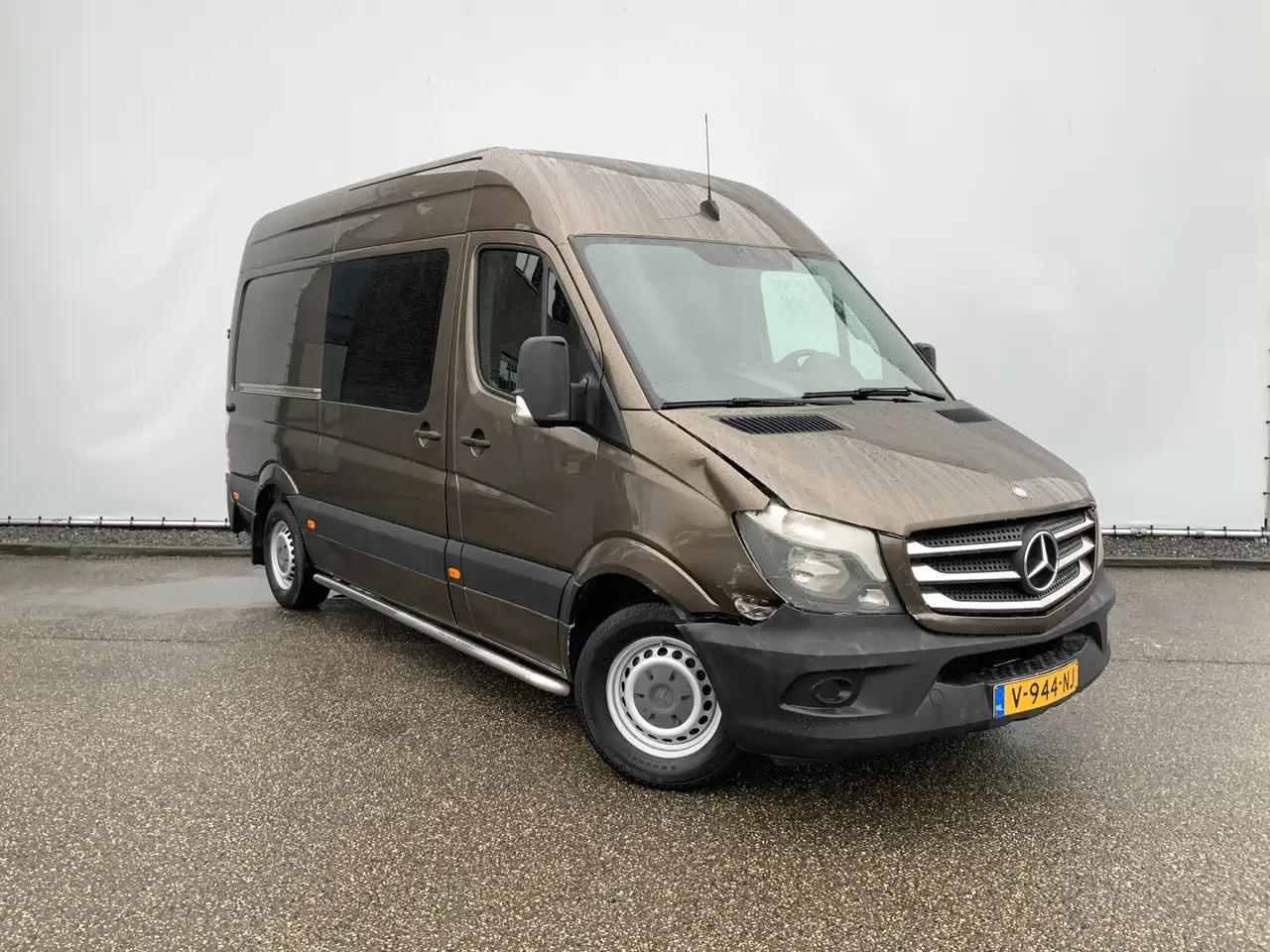Mercedes-Benz Sprinter 313 2.2 CDI L2H2(Motor Probleem Aanhanger) Dub Cab - Furgón, Furgoneta combi: foto 2 Mercedes-Benz Sprinter 313 2.2 CDI L2H2(Motor Probleem Aanhanger) Dub Cab - Furgón, Furgoneta combi: foto 2