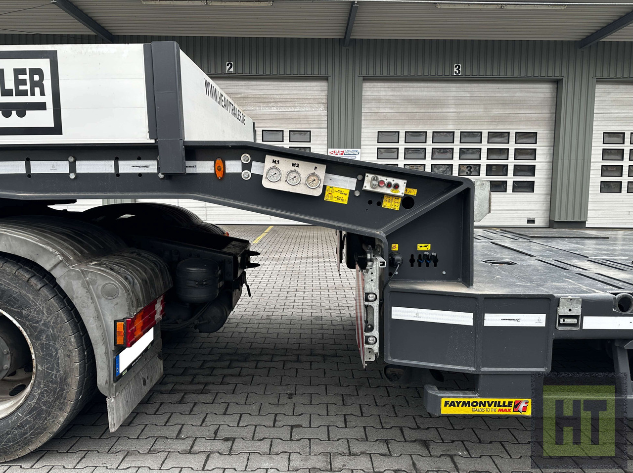 Faymonville 5-Achs-Tele-Semi-Halbachsen-Twinaxle-hydr Rampen - Góndola rebajadas semirremolque: foto 4 Faymonville 5-Achs-Tele-Semi-Halbachsen-Twinaxle-hydr Rampen - Góndola rebajadas semirremolque: foto 4