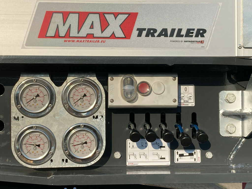 Faymonville MAX Trailer 2-Achs-Tiefbett mit Pendelachsen  - Góndola rebajadas semirremolque: foto 4 Faymonville MAX Trailer 2-Achs-Tiefbett mit Pendelachsen  - Góndola rebajadas semirremolque: foto 4