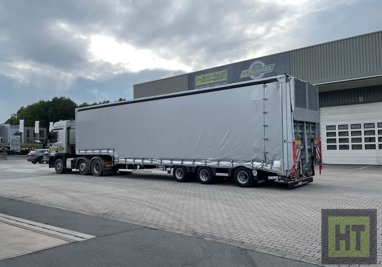 Faymonville MAX Trailer 3-Achs-Jumbo-Semi-Rampen-Planenaufbau - Semirremolque lona: foto 1 Faymonville MAX Trailer 3-Achs-Jumbo-Semi-Rampen-Planenaufbau - Semirremolque lona: foto 1