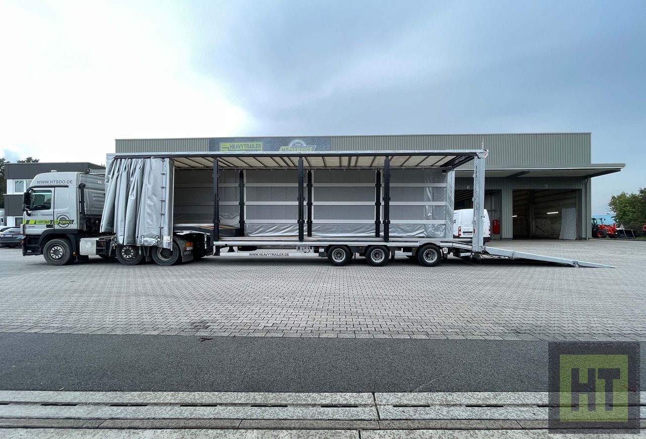 Faymonville MAX Trailer 3-Achs-Jumbo-Semi-Rampen-Planenaufbau - Semirremolque lona: foto 2 Faymonville MAX Trailer 3-Achs-Jumbo-Semi-Rampen-Planenaufbau - Semirremolque lona: foto 2
