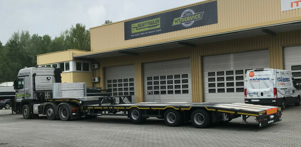 Meusburger 3-Achs-Semi-Satteltieflader Roadrunner Industrie - Góndola rebajadas semirremolque: foto 1 Meusburger 3-Achs-Semi-Satteltieflader Roadrunner Industrie - Góndola rebajadas semirremolque: foto 1