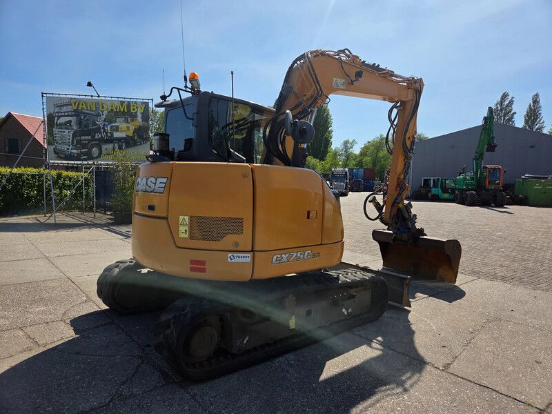 Case CX75C SR met draai/kantelstuk - Miniexcavadora: foto 4 Case CX75C SR met draai/kantelstuk - Miniexcavadora: foto 4