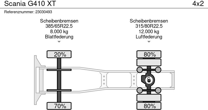 Cabeza tractora Scania G410 XT: foto 12