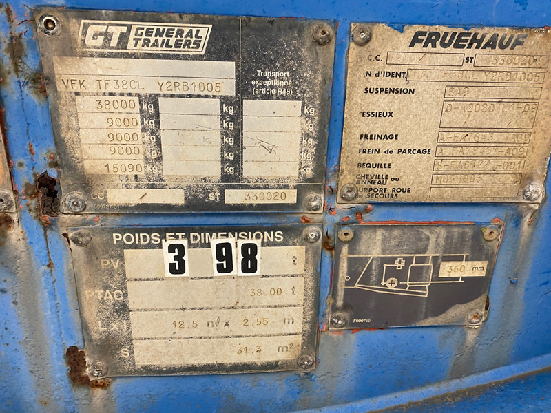 Portacontenedore/ Intercambiable semirremolque Fruehauf Skelet 20-30-40 ft: foto 11 Portacontenedore/ Intercambiable semirremolque Fruehauf Skelet 20-30-40 ft: foto 11