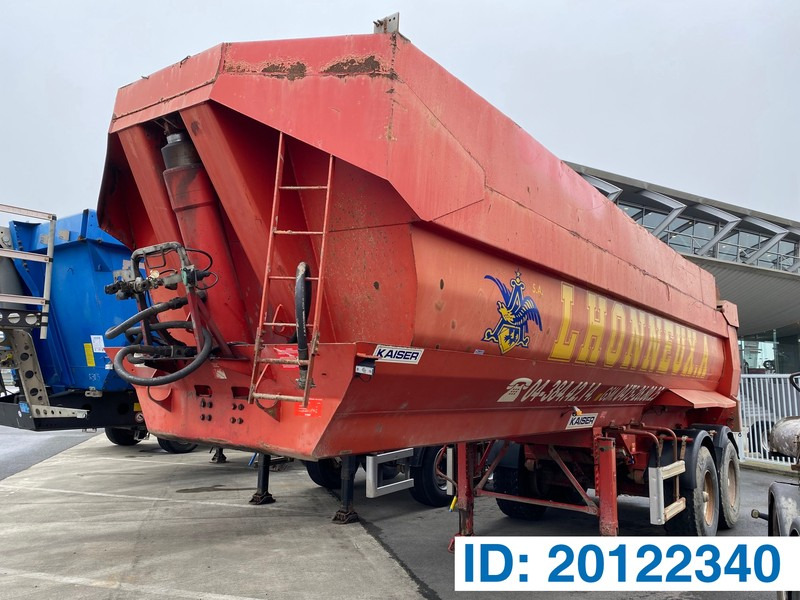 Kaiser 28 cub in steel - Volquete semirremolque: foto 1 Kaiser 28 cub in steel - Volquete semirremolque: foto 1