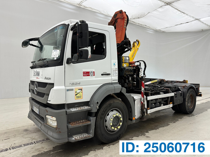 Mercedes-Benz Axor 1824 - Multibasculante camión, Camión grúa: foto 1 Mercedes-Benz Axor 1824 - Multibasculante camión, Camión grúa: foto 1