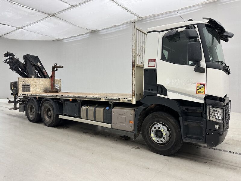 Renault C 430 - 6x4 - Camión caja abierta, Camión grúa: foto 3 Renault C 430 - 6x4 - Camión caja abierta, Camión grúa: foto 3