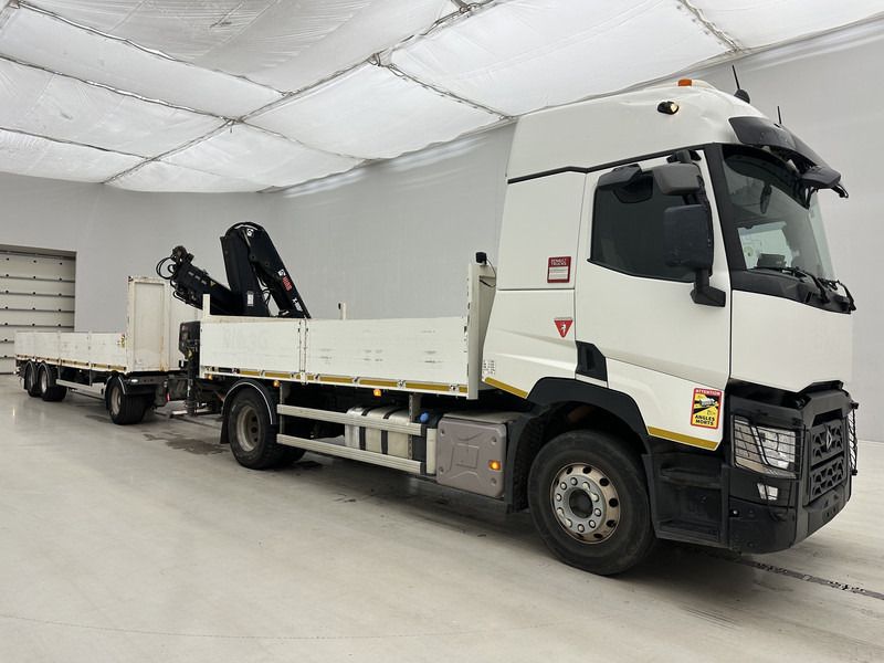 Renault C 440 + Samro - Camión caja abierta, Camión grúa: foto 2 Renault C 440 + Samro - Camión caja abierta, Camión grúa: foto 2