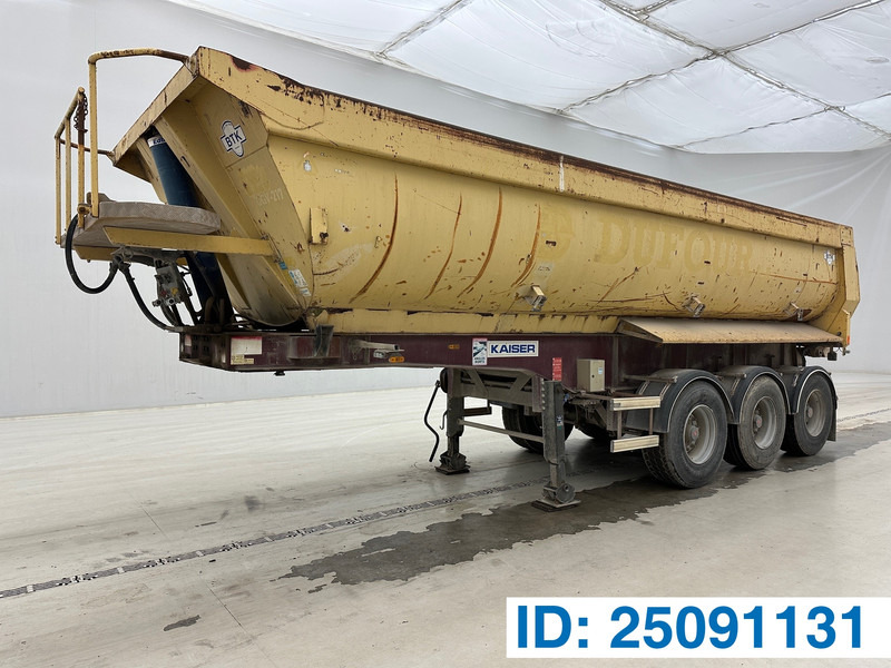 Robuste Kaiser 24 cub in steel - Volquete semirremolque: foto 1 Robuste Kaiser 24 cub in steel - Volquete semirremolque: foto 1