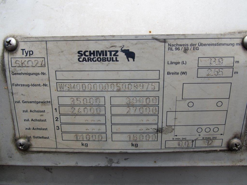 Caja cerrada semirremolque Schmitz Cargobull Closed box: foto 11