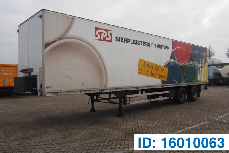 Talson Box semi-trailer - Caja cerrada semirremolque: foto 1 Talson Box semi-trailer - Caja cerrada semirremolque: foto 1