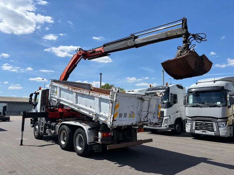Iveco Trakker 410 6X4 Manual Gearbox 2 Way Tipper + Palfinger PK15500 - Volquete camión, Camión grúa: foto 3 Iveco Trakker 410 6X4 Manual Gearbox 2 Way Tipper + Palfinger PK15500 - Volquete camión, Camión grúa: foto 3