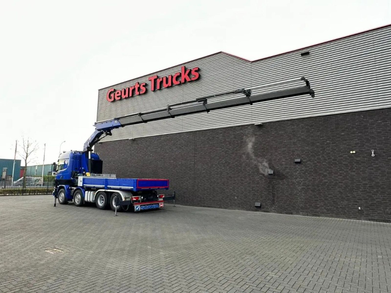 Scania R580 V8 8X4 TREKKER-BAKWAGEN COMBI + HMF 4020-K5 - Cabeza tractora: foto 4 Scania R580 V8 8X4 TREKKER-BAKWAGEN COMBI + HMF 4020-K5 - Cabeza tractora: foto 4