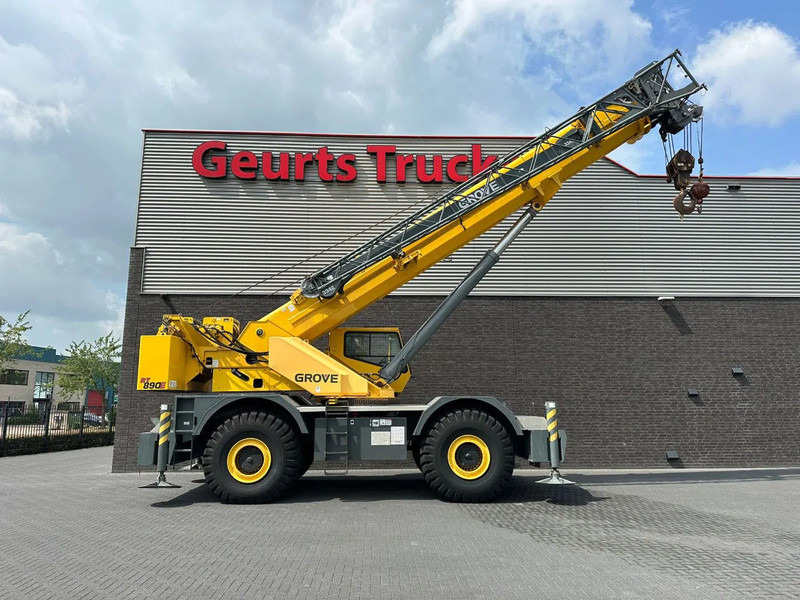 Grove RT890 E ROUGH TERRAIN CRANE + JIB+ 2 x WINCH - Grúa para terrenos difíciles: foto 4 Grove RT890 E ROUGH TERRAIN CRANE + JIB+ 2 x WINCH - Grúa para terrenos difíciles: foto 4