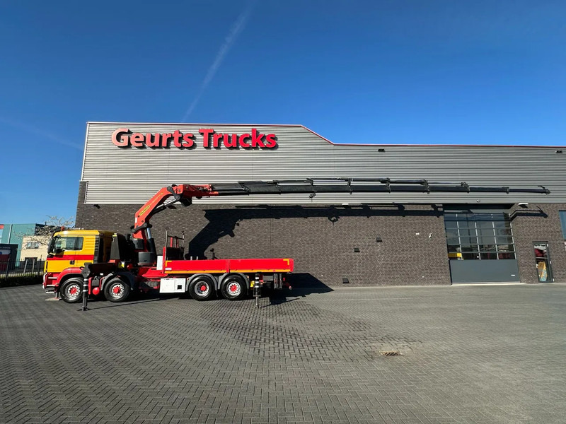 MAN 35.480 8X4H-6 BL MET PALFINGER PK92002-SH H KRAAN / KRAN / CRANE / GRUA - Camión grúa: foto 1 MAN 35.480 8X4H-6 BL MET PALFINGER PK92002-SH H KRAAN / KRAN / CRANE / GRUA - Camión grúa: foto 1