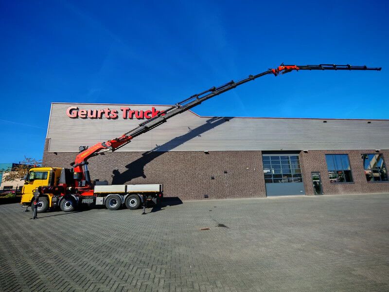 MAN TGS 35.480 8X4 H +PALFINGER PK 110.002 SH.G + PJ 170 E KRAAN/KRAN/GRUA - Camión grúa: foto 1 MAN TGS 35.480 8X4 H +PALFINGER PK 110.002 SH.G + PJ 170 E KRAAN/KRAN/GRUA - Camión grúa: foto 1