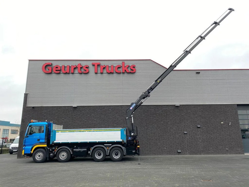 MAN TGS 35.480 8X4 KIPPER/TIPPER + HMF 2620-K5 KRAAN/KRAN/CRANE/GRUA - Volquete camión, Camión grúa: foto 4 MAN TGS 35.480 8X4 KIPPER/TIPPER + HMF 2620-K5 KRAAN/KRAN/CRANE/GRUA - Volquete camión, Camión grúa: foto 4