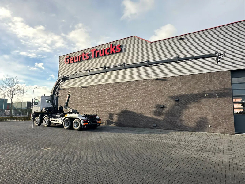 Mercedes-Benz AROCS 4148 8X4 MET MULTILIFT ULT T 21 S51 HAAKARMSYSTEEM + HIAB X-HIPRO 232 E-6 KRAAN/CRANE/KRAN/GRUA - Multibasculante camión: foto 3 Mercedes-Benz AROCS 4148 8X4 MET MULTILIFT ULT T 21 S51 HAAKARMSYSTEEM + HIAB X-HIPRO 232 E-6 KRAAN/CRANE/KRAN/GRUA - Multibasculante camión: foto 3